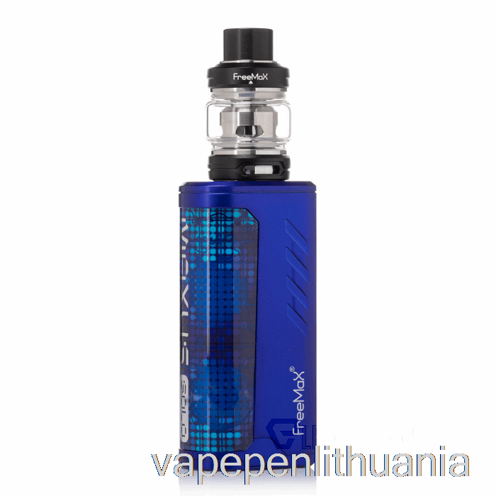 Freemax Maxus Solo 100w Startinis Rinkinys Cobalt Blue Vape Skystis